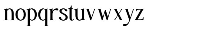 Glevora Regular Font LOWERCASE