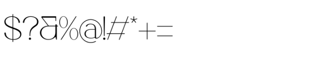 Glica Qidvers Regular Font OTHER CHARS