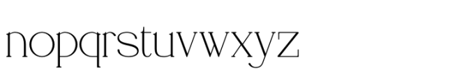 Glica Qidvers Regular Font LOWERCASE