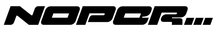 Glico Prime Italic Font UPPERCASE