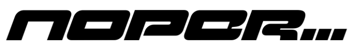 Glico Prime Italic Font LOWERCASE