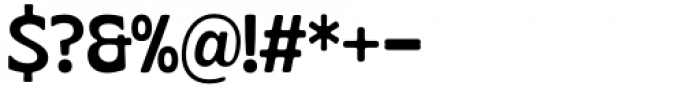 Gliker Regular Semi Condensed Font OTHER CHARS