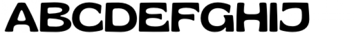 Gliker Regular Semi Expanded Font UPPERCASE