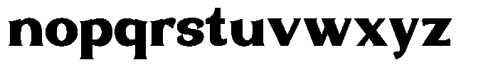 Glimolle Font LOWERCASE