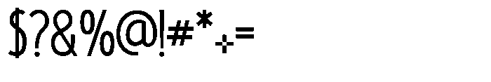 Glimorin Font OTHER CHARS