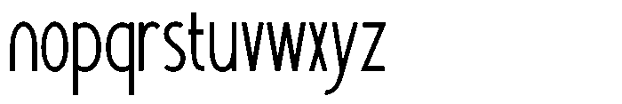 Glimorin Font LOWERCASE