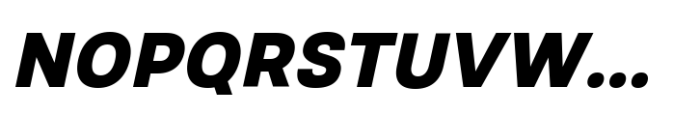 Glimp Black Italic Font UPPERCASE