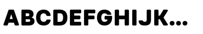 Glimp Rounded Black Font UPPERCASE