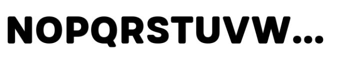 Glimp Rounded Black Font UPPERCASE