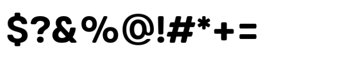 Glimp Rounded Bold Font OTHER CHARS