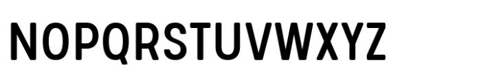 Glimp Rounded Condensed Medium Font UPPERCASE