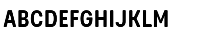 Glimp Rounded Condensed Semi Bold Font UPPERCASE