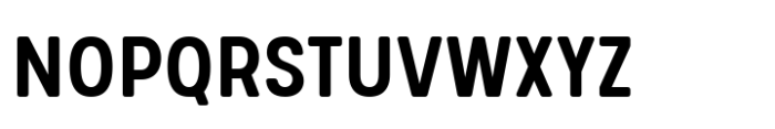 Glimp Rounded Condensed Semi Bold Font UPPERCASE