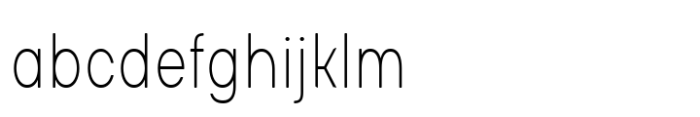 Glimp Rounded Condensed Thin FONT