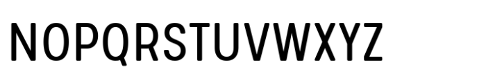 Glimp Rounded Condensed Font UPPERCASE