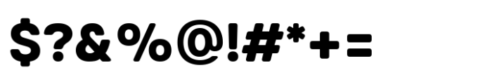 Glimp Rounded Extra Bold Font OTHER CHARS