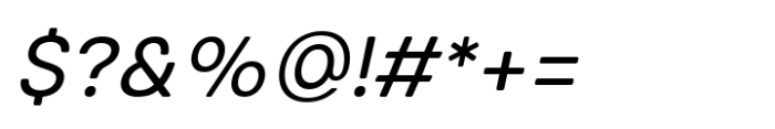 Glimp Rounded Italic Font OTHER CHARS