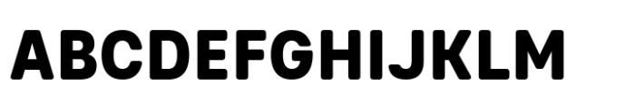 Glimp Rounded Semi Condensed Extra Bold Font