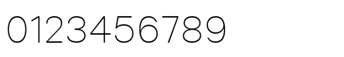 Glimp Rounded Thin Font OTHER CHARS