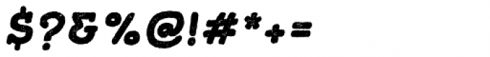 Gliny Hand Slab Press Italic Font OTHER CHARS