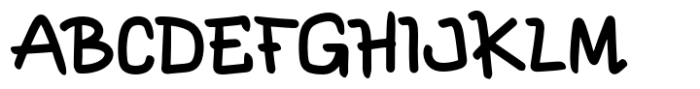 Glipa Font UPPERCASE