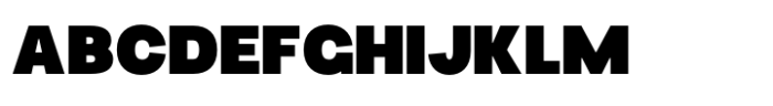 Glipe Extra Bold Font UPPERCASE
