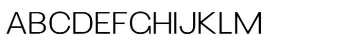Glipe Extra Light Font UPPERCASE