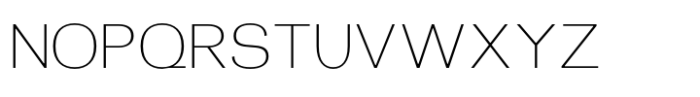 Glipe Thin Font UPPERCASE