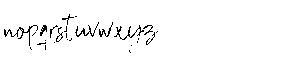 Glistare Brush Font LOWERCASE