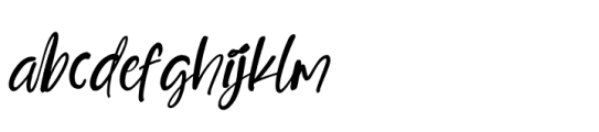 Glistening Rhythm Italic FONT