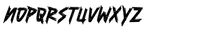 Glitch Shoot Font UPPERCASE