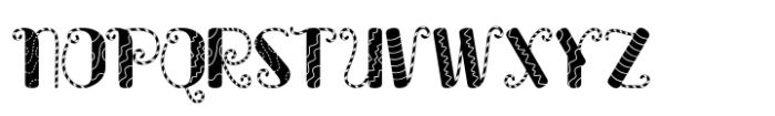 Glitch Sleigh Font LOWERCASE