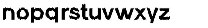 Glitchren Vertical Font LOWERCASE