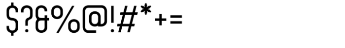 Glitford Regular Font OTHER CHARS