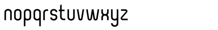 Glitford Regular Font LOWERCASE