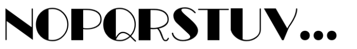Glitzy Regular Font UPPERCASE