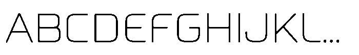 Globet Caps Light Font UPPERCASE