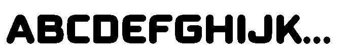 Globet Round Globet Extra Bold Font UPPERCASE