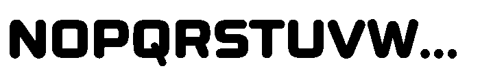 Globet Round Globet Extra Bold Font UPPERCASE