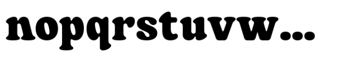 Glofin Font LOWERCASE