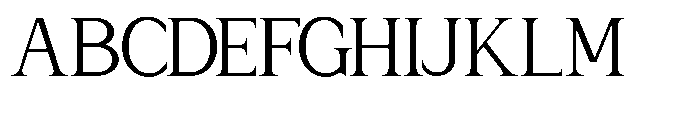 Glojean Font UPPERCASE