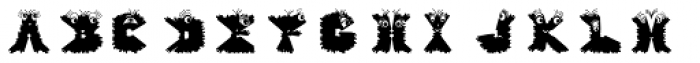 Gloo Biloo Black Font LOWERCASE