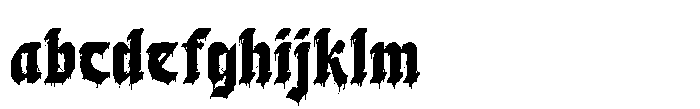 Gloomy Sunday FONT