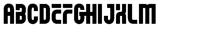 Glorea Regular Font UPPERCASE