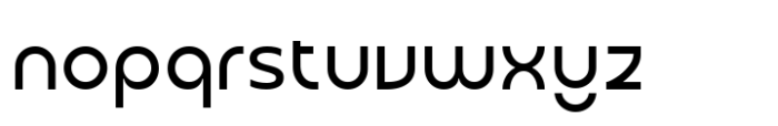 Glorida Semi Bold Font LOWERCASE