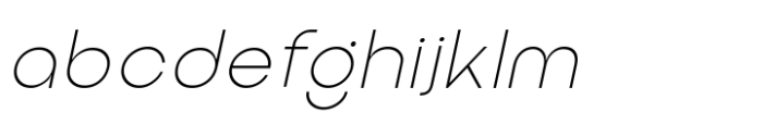 Glorida Thin Italic FONT