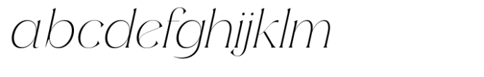 Glossy SS Thin Italic FONT