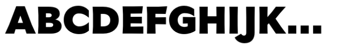 Glot Black Font UPPERCASE