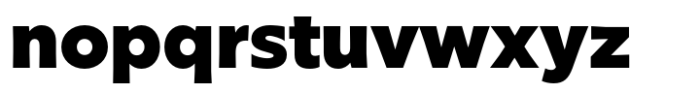 Glot Black Font LOWERCASE