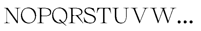 Gloudy Regular Font UPPERCASE